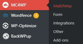 MC4WP Mailchimp settings