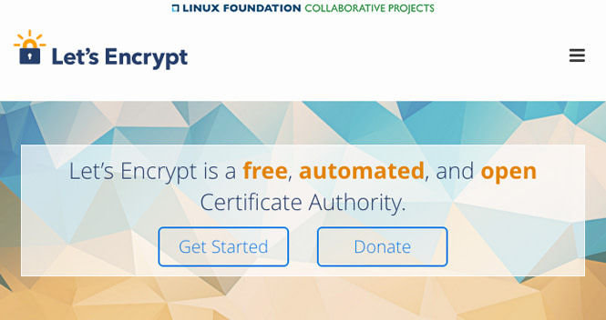 Let's Encrypt Free SSL/TLS Certificates
