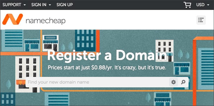 Namecheap, domain name registrar
