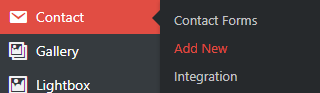 Add new contact form